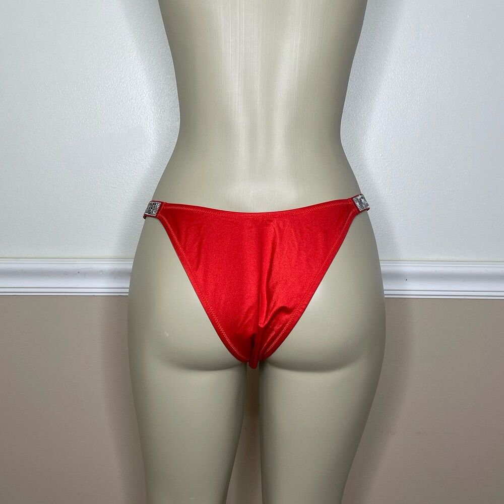 Victoria's Secret Shine Strap Escondido Brazilian Swim Bikini Bottom